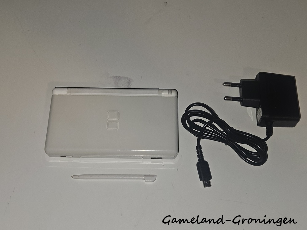 Nintendo DS Lite met Stylus & Oplader (Wit)