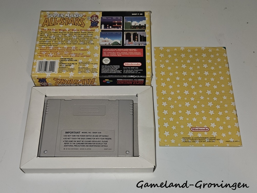 Super Mario All Stars (Compleet, UKV)