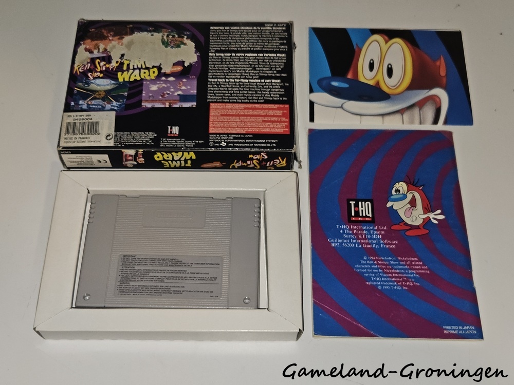 The Ren & Stimpy Show Time Warp (Compleet, EUR)