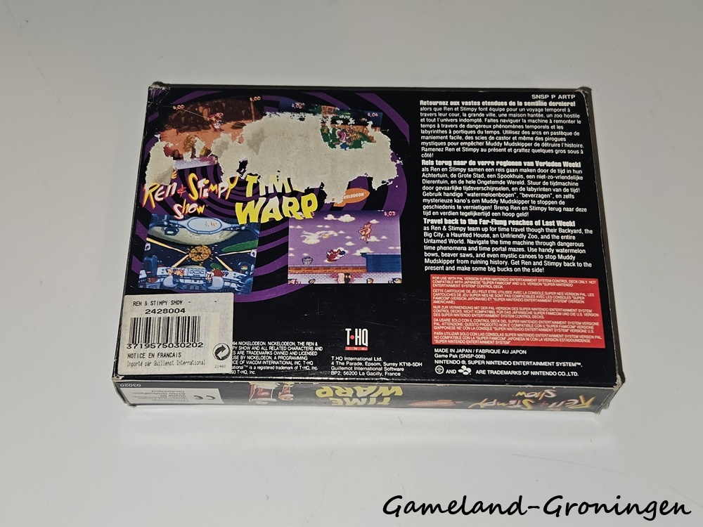 The Ren & Stimpy Show Time Warp (Compleet, EUR)