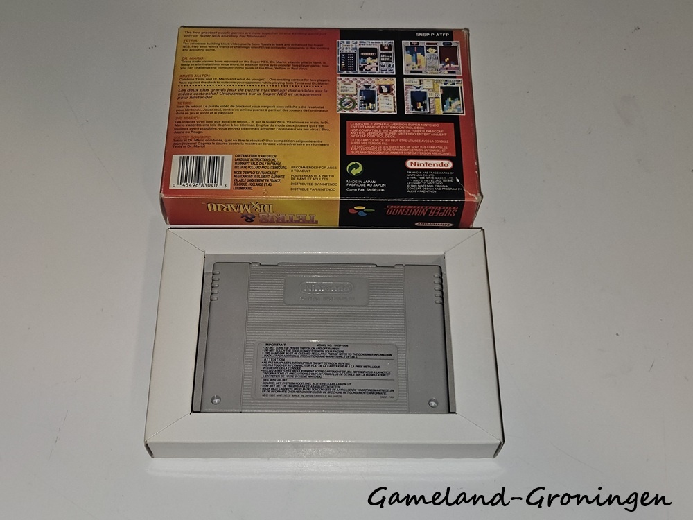 Tetris & Dr. Mario (Boxed, FAH)