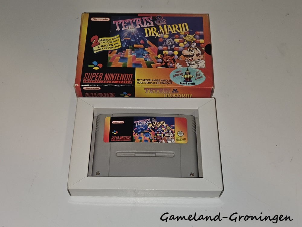 Tetris & Dr. Mario (Boxed, FAH)