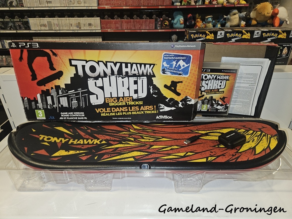 Tony Hawk Shred met Skateboard (Compleet)