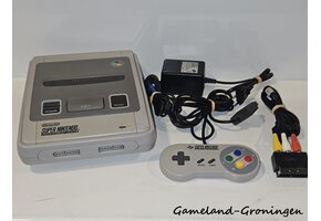 Super Nintendo met Controller & Bedrading