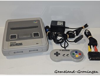 Super Nintendo met Controller & Bedrading
