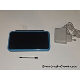 New Nintendo 2DS XL met Stylus & Oplader (Zwart/Blauw)