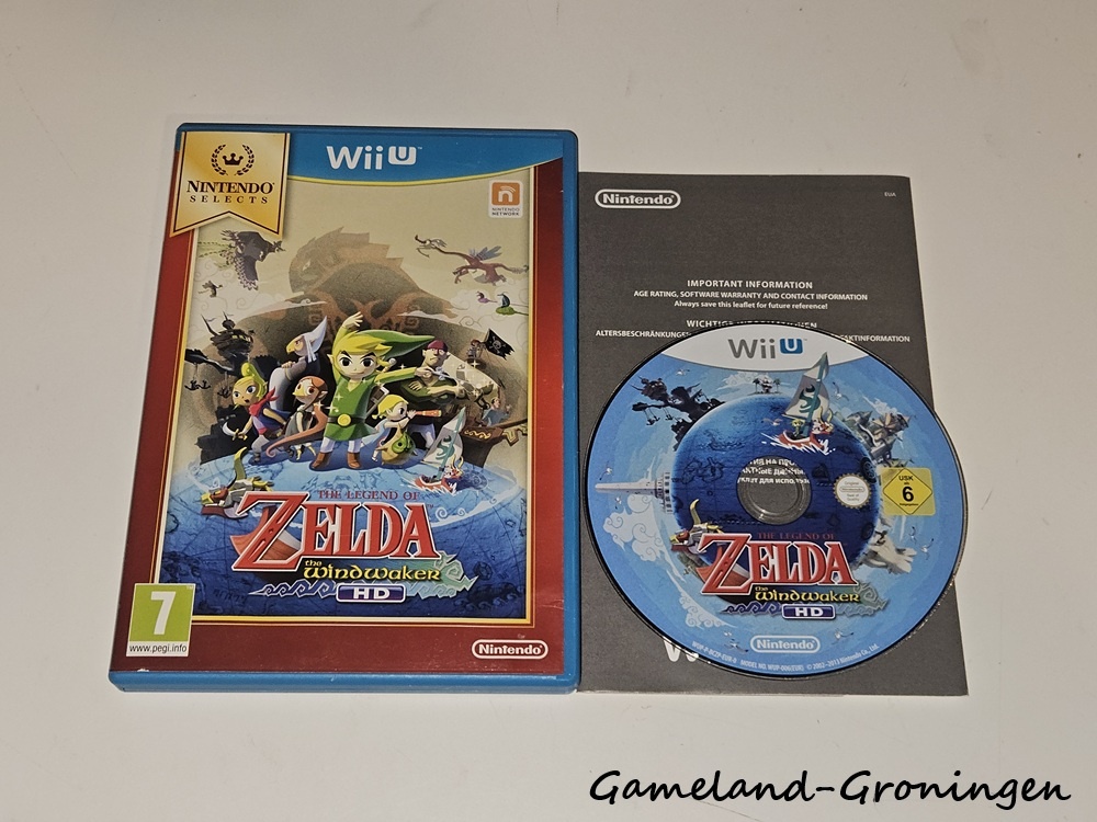 The Legend of Zelda The Wind Waker HD (Compleet, Selects, HOL)