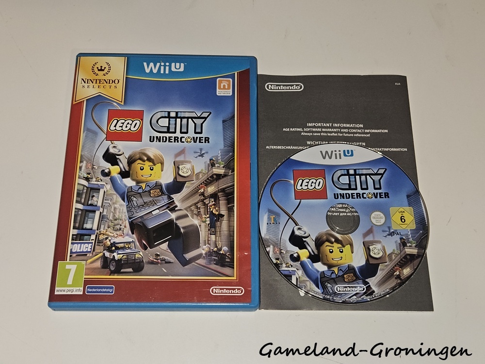 Lego City Undercover (Compleet, Nintendo Selects, HOL)