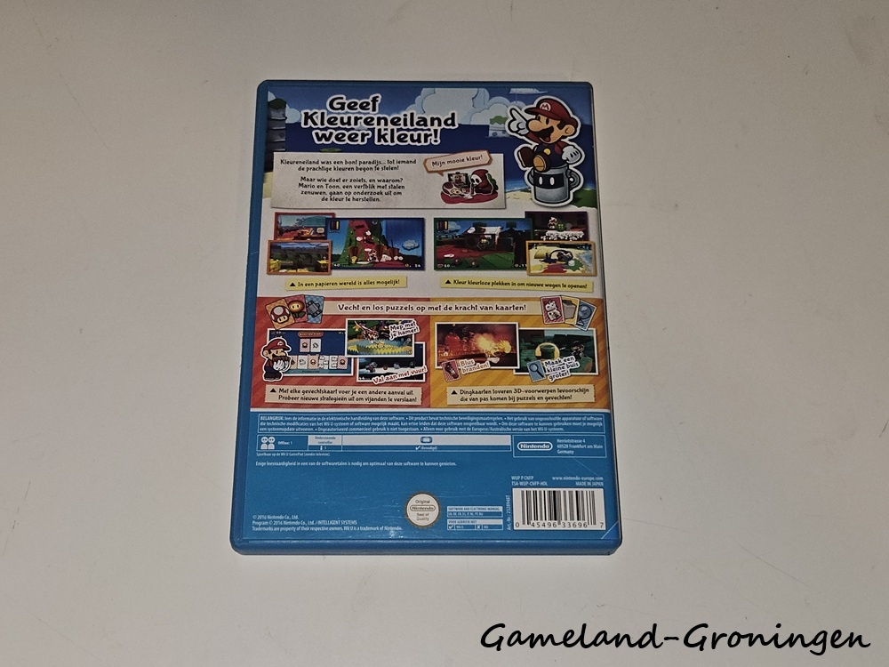 Paper Mario Color Splash (Compleet, HOL)