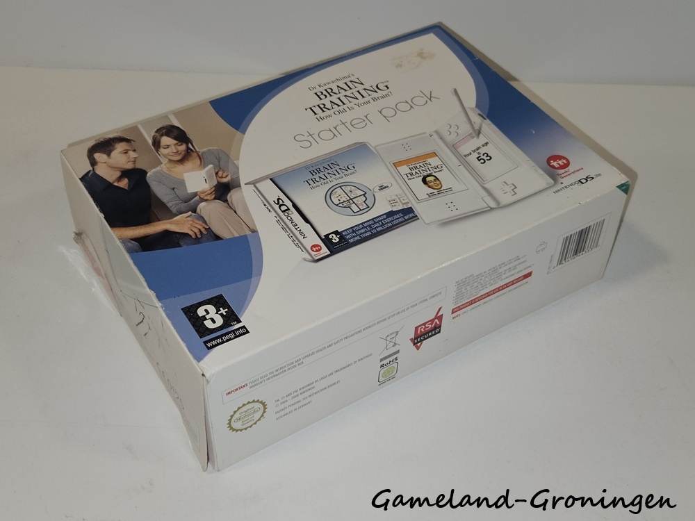 Nintendo DS Lite - Brain Training Starter Pack (Compleet)