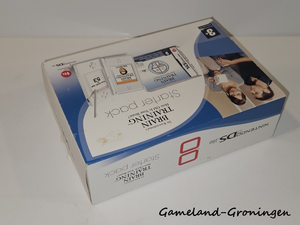 Nintendo DS Lite - Brain Training Starter Pack (Compleet)