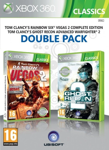 Tom Clancy's Rainbow Six Vegas 2 + Ghost Recon Advanced Warfighter 2 (Compleet, Classics)
