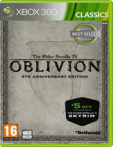 The Elder Scrolls IV Oblivion 5th Anniversary (Compleet, Classics)