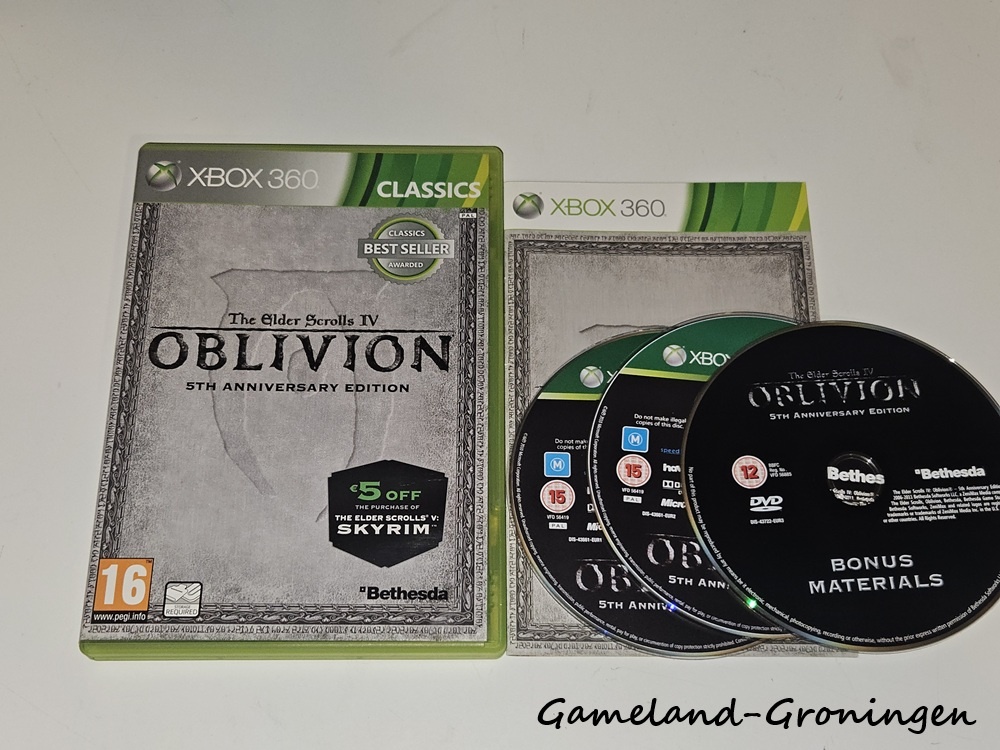 The Elder Scrolls IV Oblivion 5th Anniversary (Compleet, Classics)