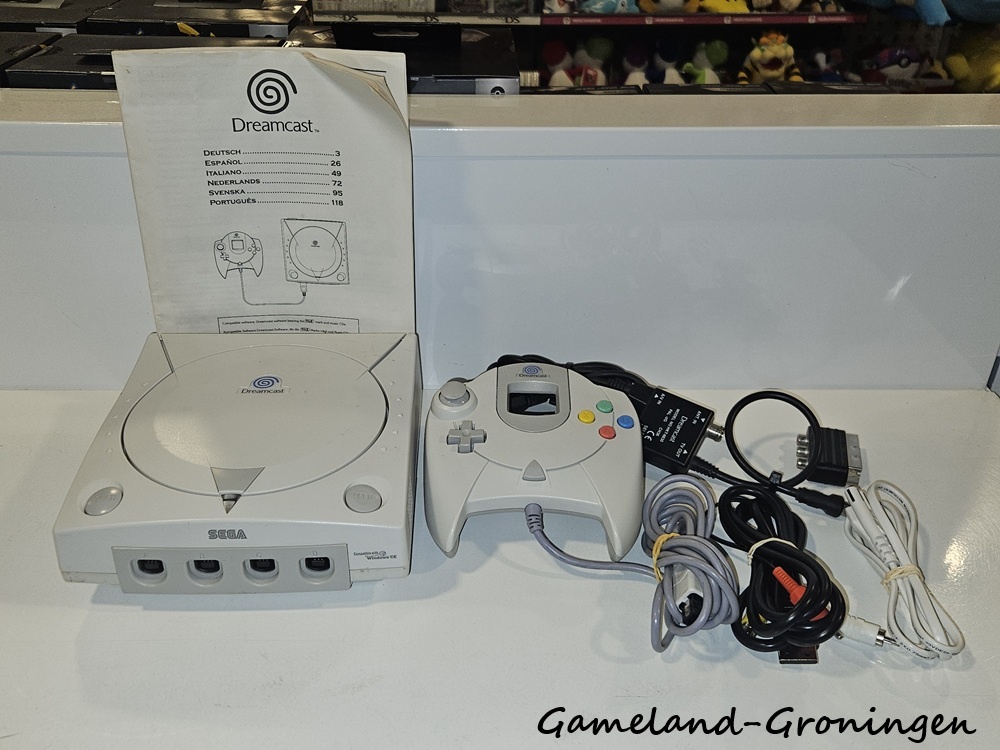 Sega Dreamcast met Controller & Bedrading (Compleet)