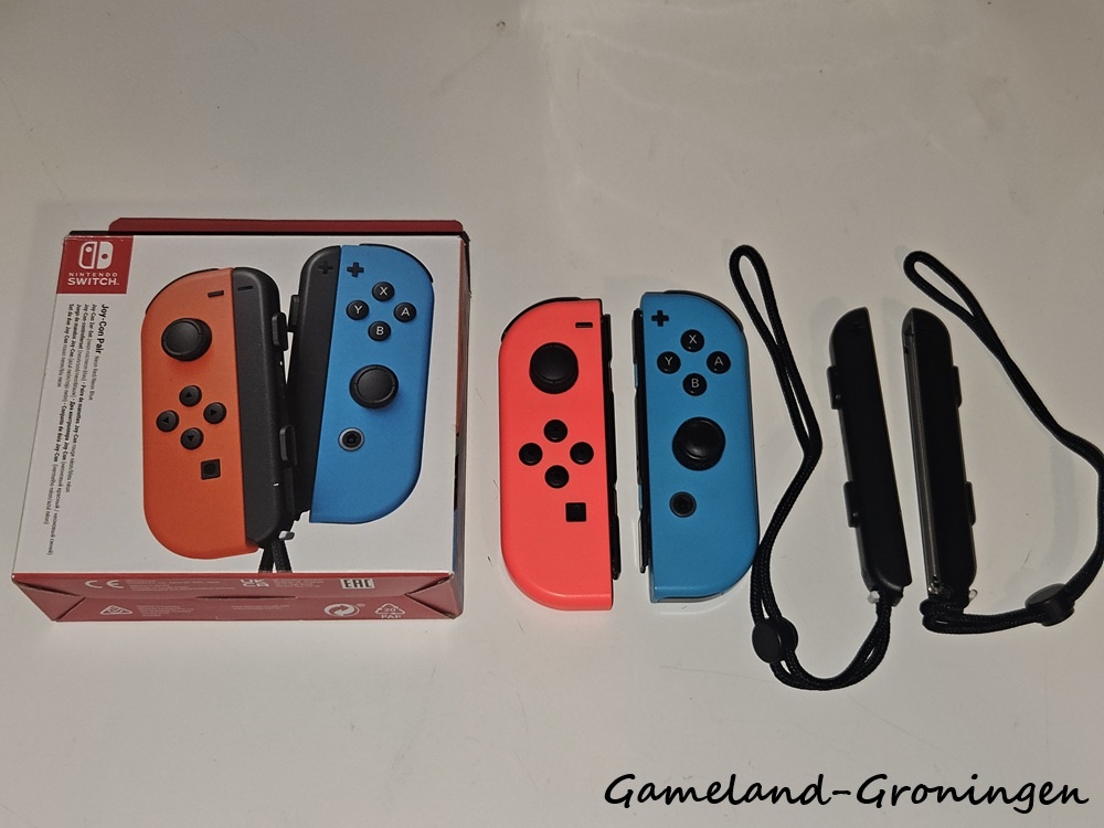 Joy-Con Controllers Pair Red & Blue (Boxed)