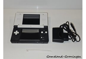 Nintendo DS Lite with Stylus & Charger (Black/White)