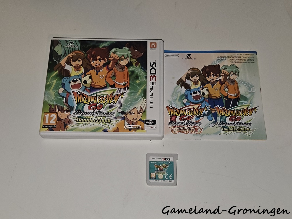 Inazuma Eleven Go Chrono Stones Thunderflash (Compleet, UKV)