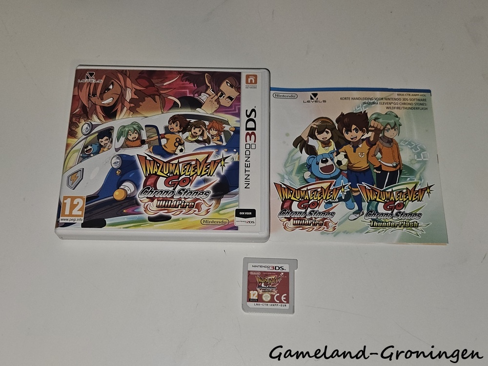 Inazuma Eleven Go Chrono Stones Wildfire (Compleet, HOL)