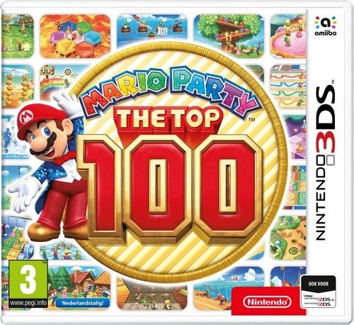Mario Party The Top 100 (Compleet, FRA)