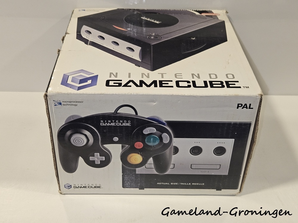 Nintendo GameCube met Controller & Bedrading (Boxed, Zwart)