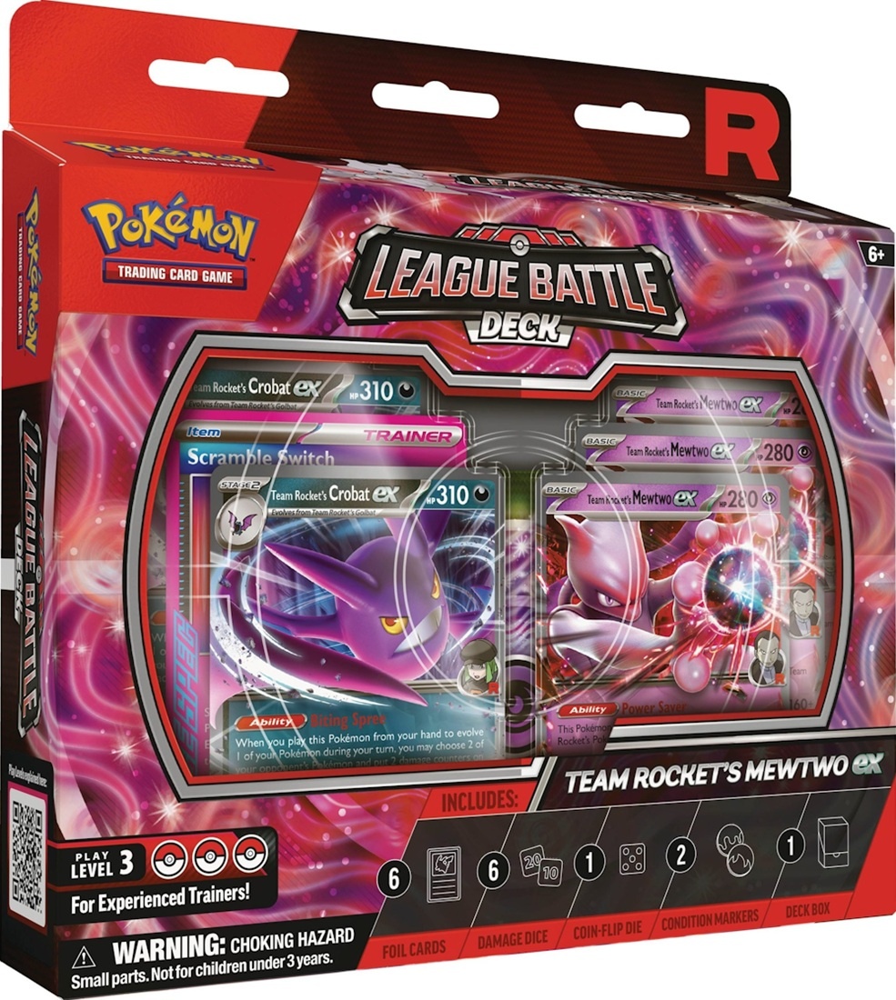 Pokémon TCG - League Battle Deck - Team Rocket's Mewtwo Ex
