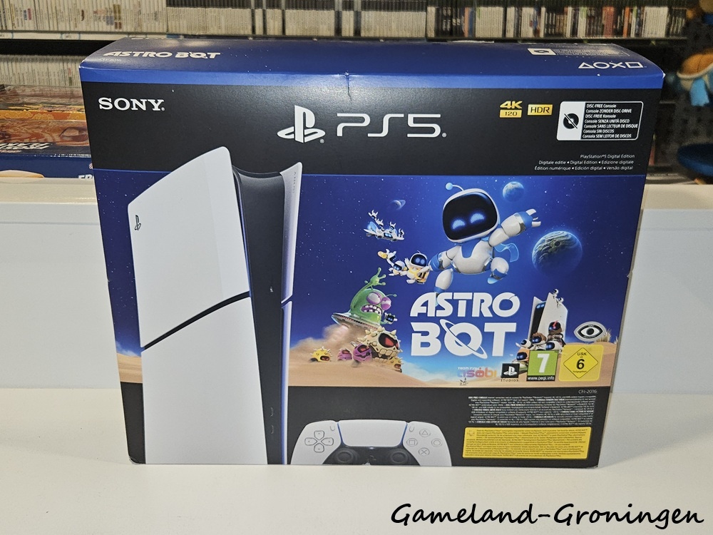 PlayStation 5 Slim Digital Console 1TB with Astro Bot (Boxed)