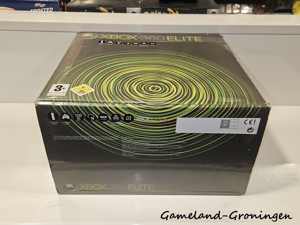 Xbox 360 Elite 120GB with Controller & Wired (Boxed)