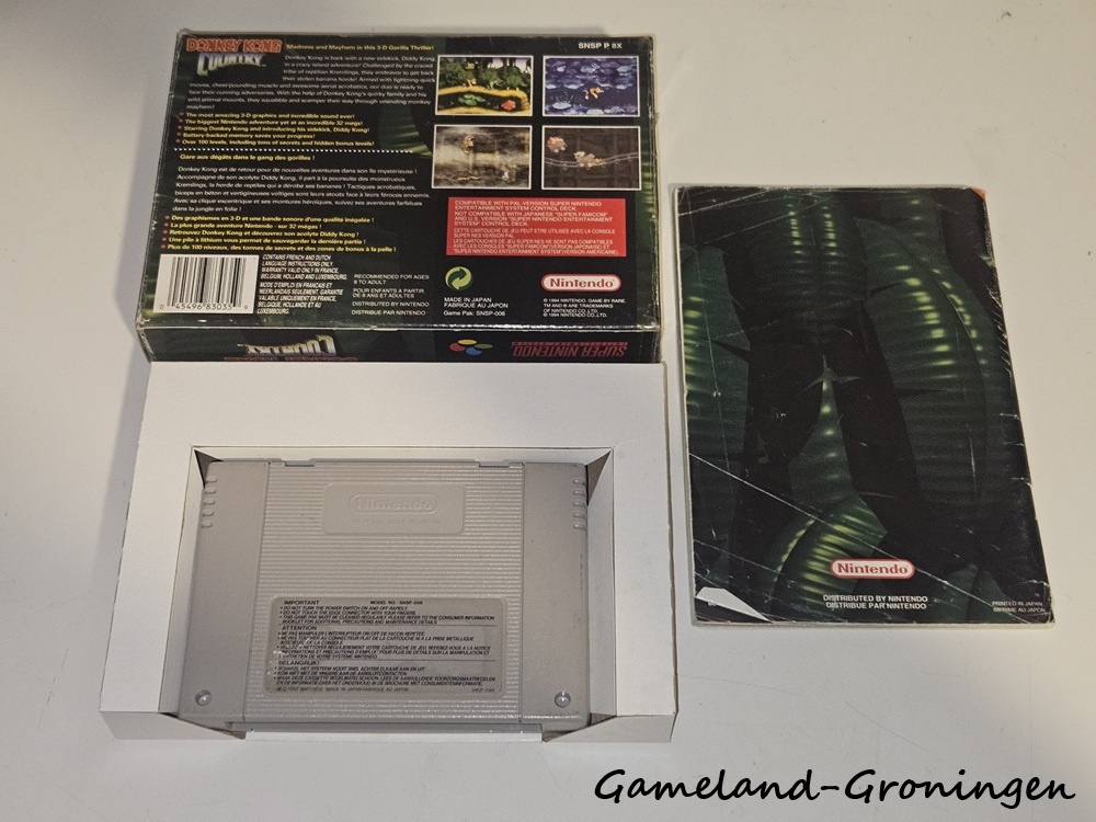 Donkey Kong Country (Complete, FAH)