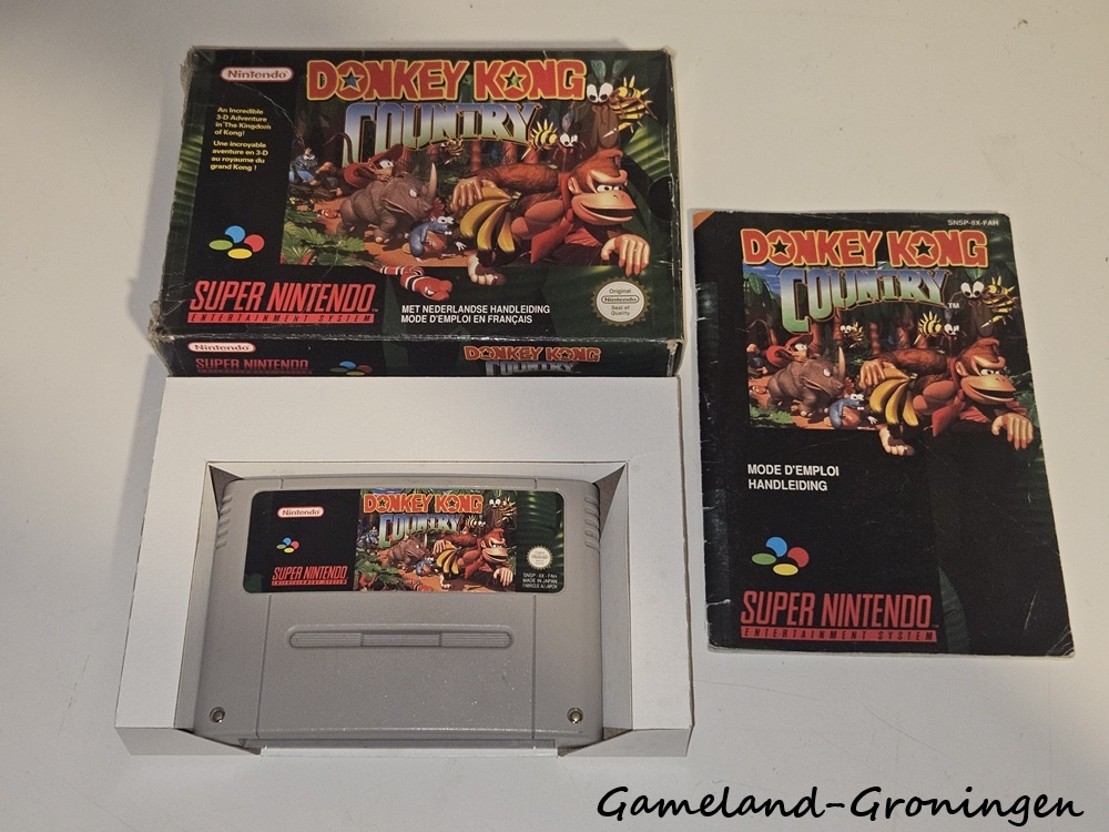 Donkey Kong Country (Compleet, FAH)