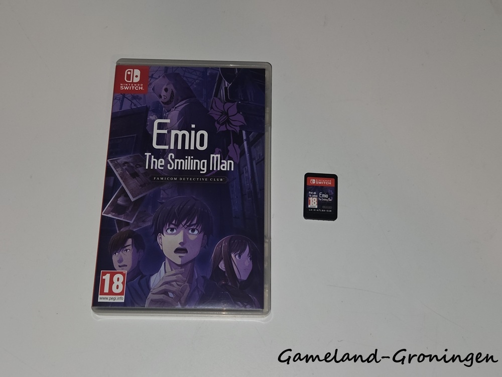 Emio The Smiling Man Famicon Detective Club (Compleet, UKV)