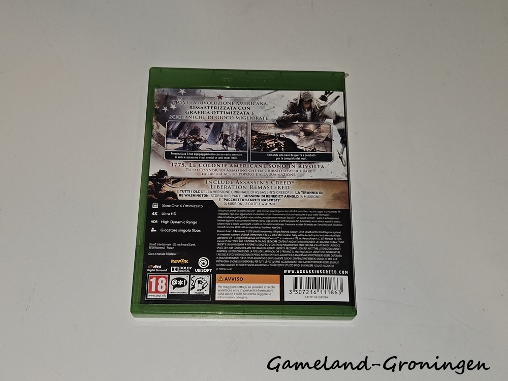 Assassin's Creed 3 Remastered (Complete)