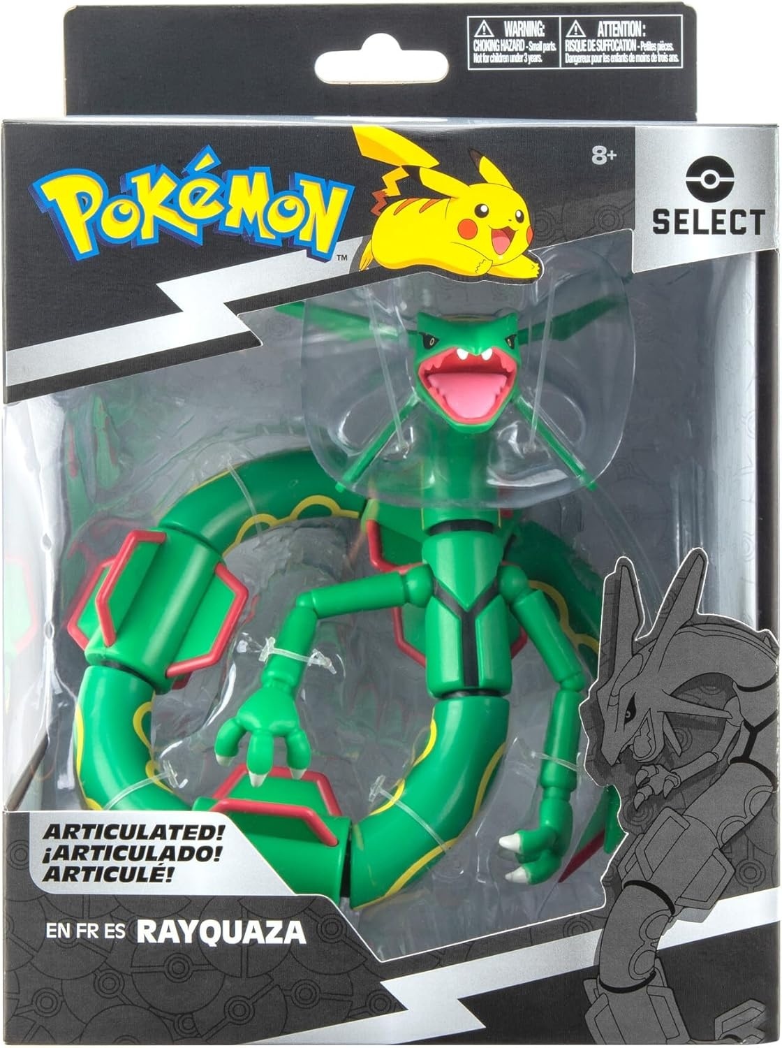 Pokémon - Super Articulated Figure - Rayquaza 15 cm