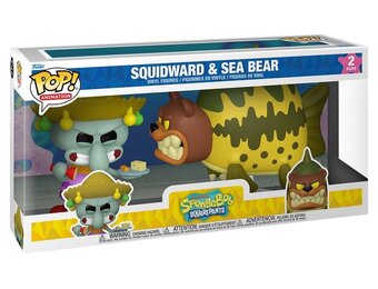 SpongeBob SquarePants POP! - Squidward & Sea Bear 2-Pack