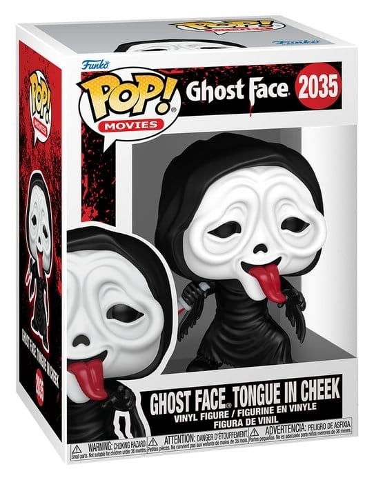 Scream POP! - Ghost Face Tongue in Cheek #2035