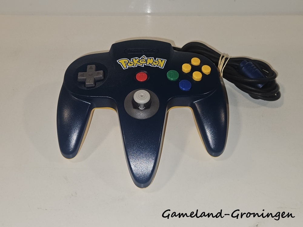Nintendo 64 with Controller & Wires (Pokemon Pikachu Edition)
