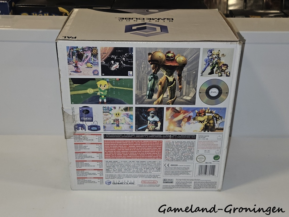 Nintendo GameCube met Controller & Bedrading (Boxed, Zilver)
