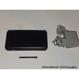 New Nintendo 2DS XL met Stylus & Oplader (Zwart/Blauw)
