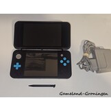 New Nintendo 2DS XL met Stylus & Oplader (Zwart/Blauw)