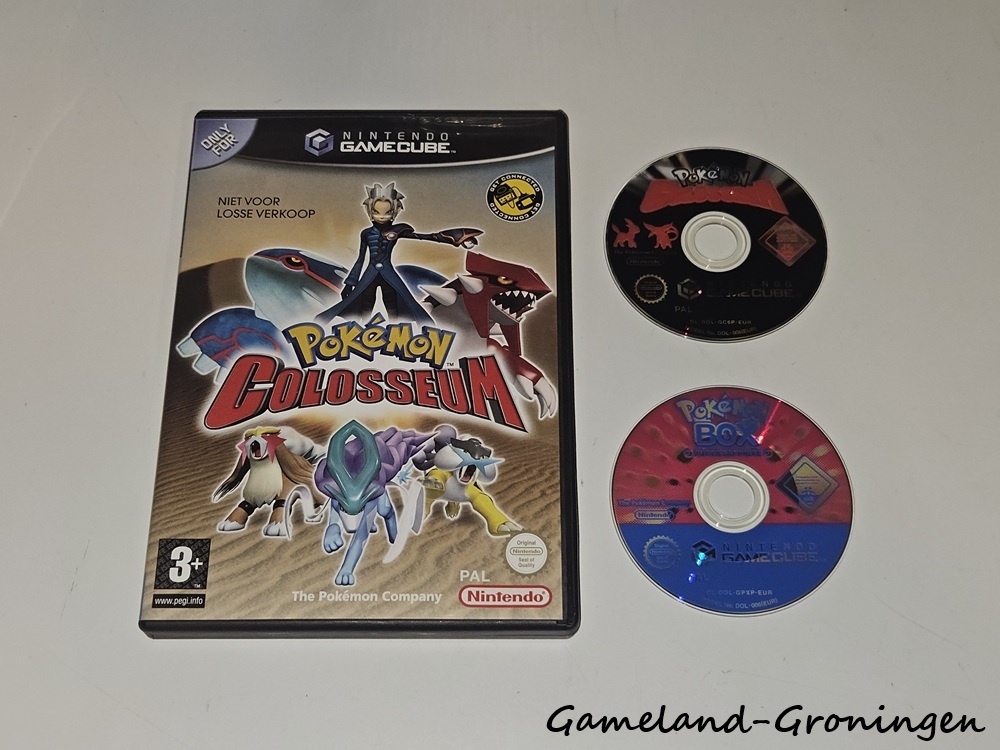 Pokemon Colosseum with Pokemon Box (Boxed, HOL)
