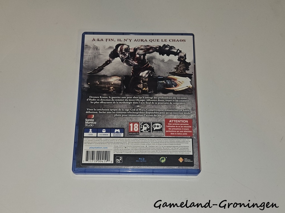 God of War III Remastered (Compleet, PlayStation Hits)