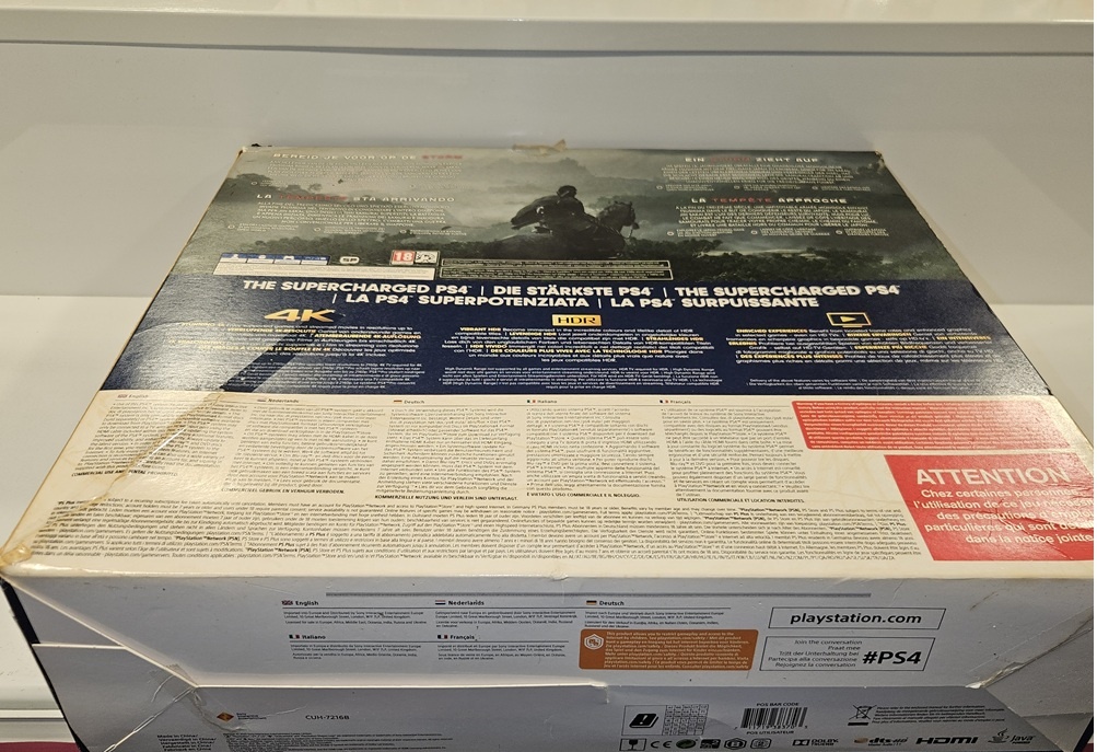 PlayStation 4 Pro 1TB with Controller & Wiring (Ghost of Tsushima Edition)