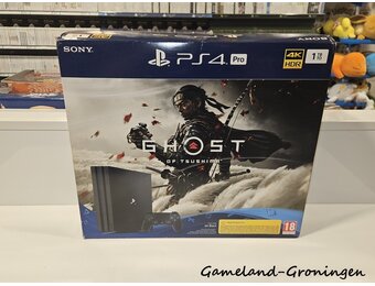 PlayStation 4 Pro 1TB met Controller & Bedrading (Ghost of Tsushima Edition)