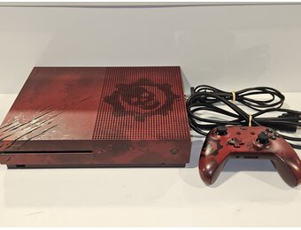 Xbox One S 2TB Gears of War 4 Edition met Controller & Bedrading
