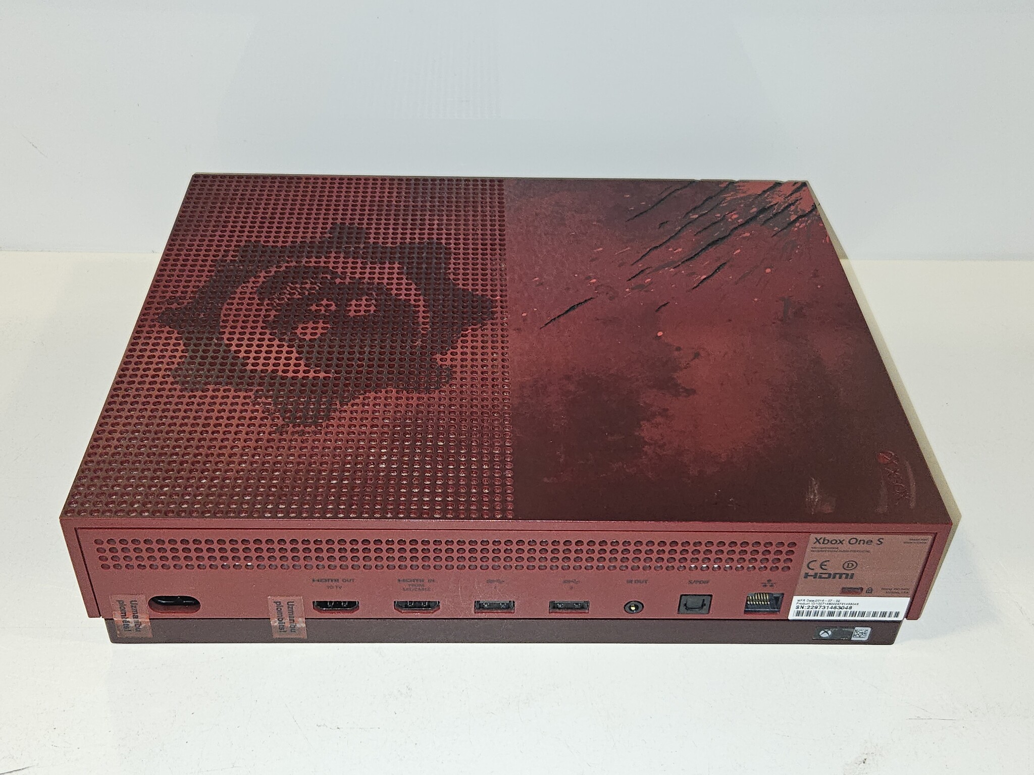 Xbox One S 2TB Gears of War 4 Edition with Controller & Wiring