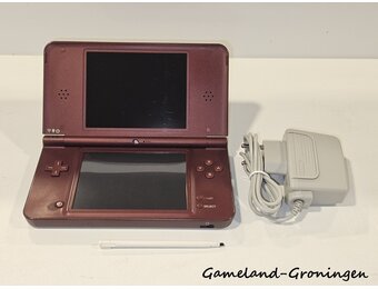 Nintendo DSi XL with Stylus & Charger (Wine Red)