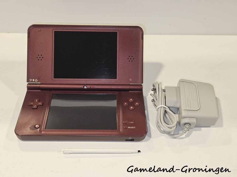 Nintendo DSi XL with Stylus & Charger (Wine Red)