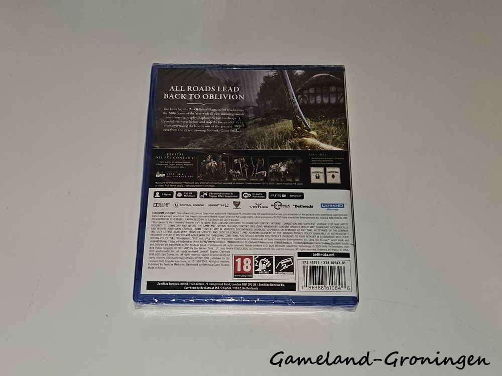 The Elder Scrolls IV Oblivion Remastered Deluxe Edition