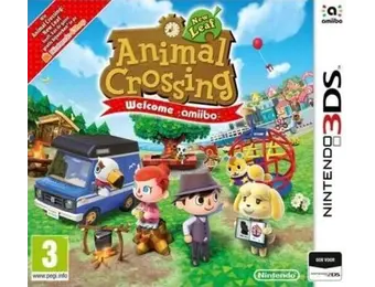 Animal Crossing New Leaf Welcome Amiibo (Complete, HOL)