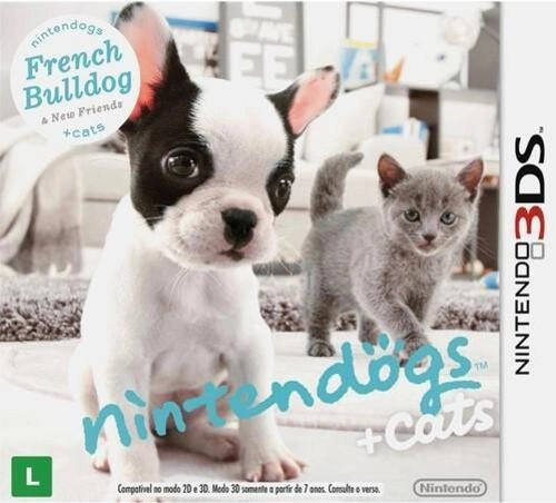 Nintendogs + Cats Franse Buldog & Nieuwe Vrienden (Compleet, FRA)